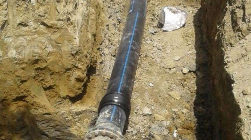 Büyükşehirden, Avsallar içme suyu hattına bakım