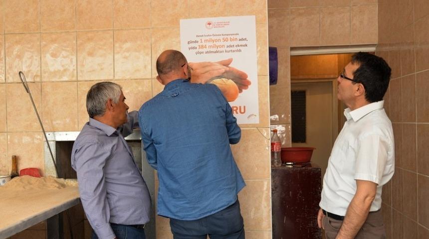 Kayseri&rsquo;de Ekmek İsraf Edilmeyecek