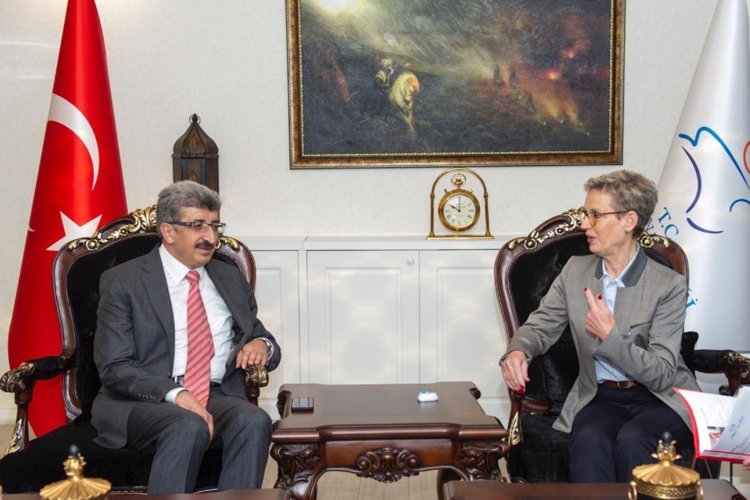 Avusturya B&uuml;y&uuml;kel&ccedil;isi Tilly&rsquo;den Vali Bilmez&rsquo;e ziyaret