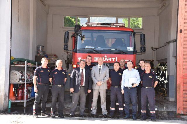 Manisa Büyükşehir İtfaiyesi her duruma hazır