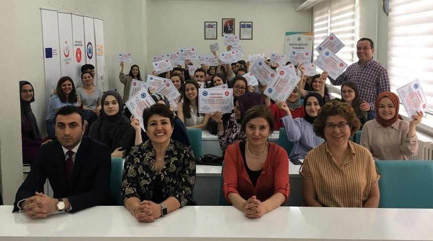 ESOGÜ ve UNFPA’dan gönüllü öğrencilerine teşekkür belgesi