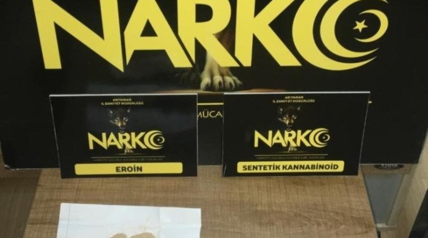 Polis uyuşturucu ele ge&ccedil;irdi