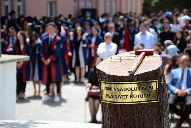 Sinop Anadolu Lisesi kep attı