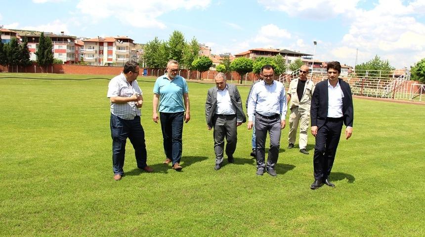 Kula il&ccedil;e stadı bakım i&ccedil;in ihaleye &ccedil;ıkıyor