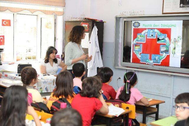 Büyükşehir Belediyesi’nden öğrencilere çevre ve geri dönüşüm eğitimi