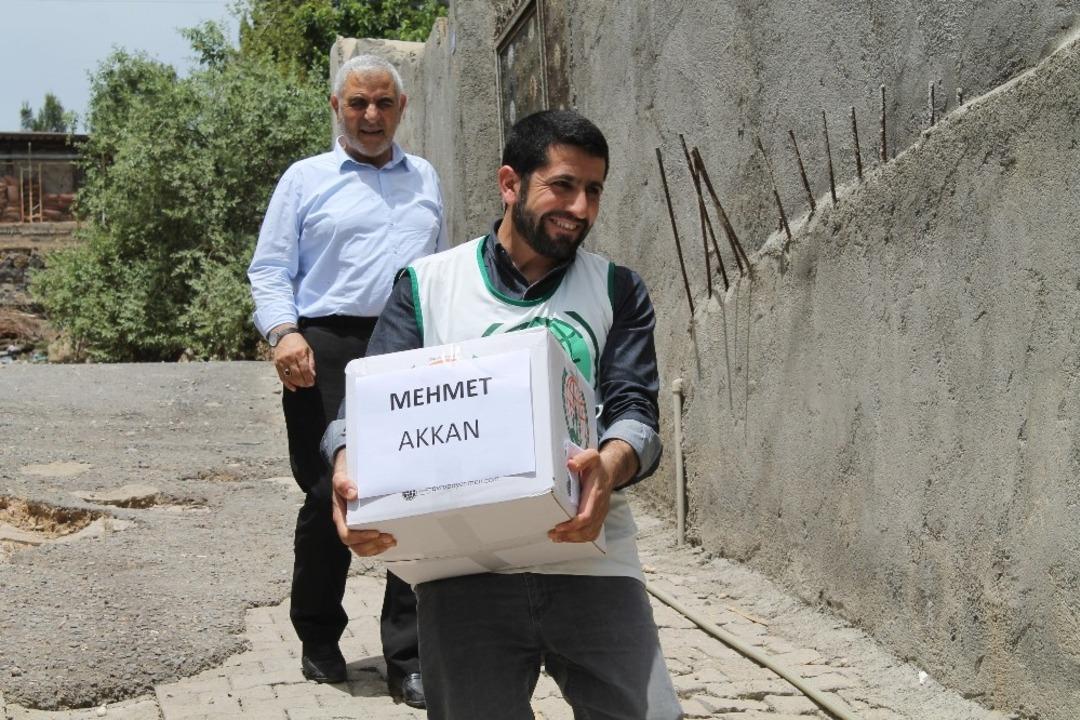 Avrupa Yetim Eli&rsquo;nden Cizre&rsquo;de ihtiya&ccedil; sahibi ailelere yardım