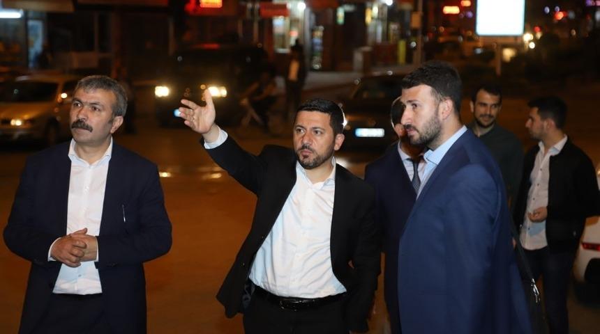 Belediye Başkanı Rasim Arı’nın gece mesaisi