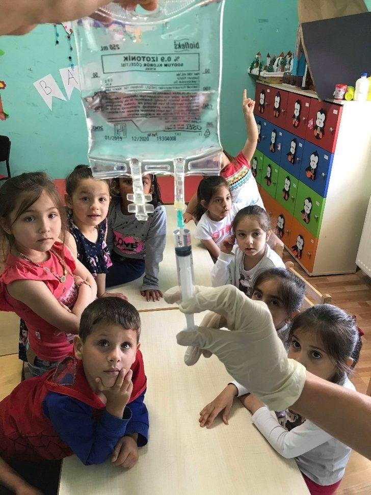 Anaokulu öğrencilerine mesleki eğitim G4