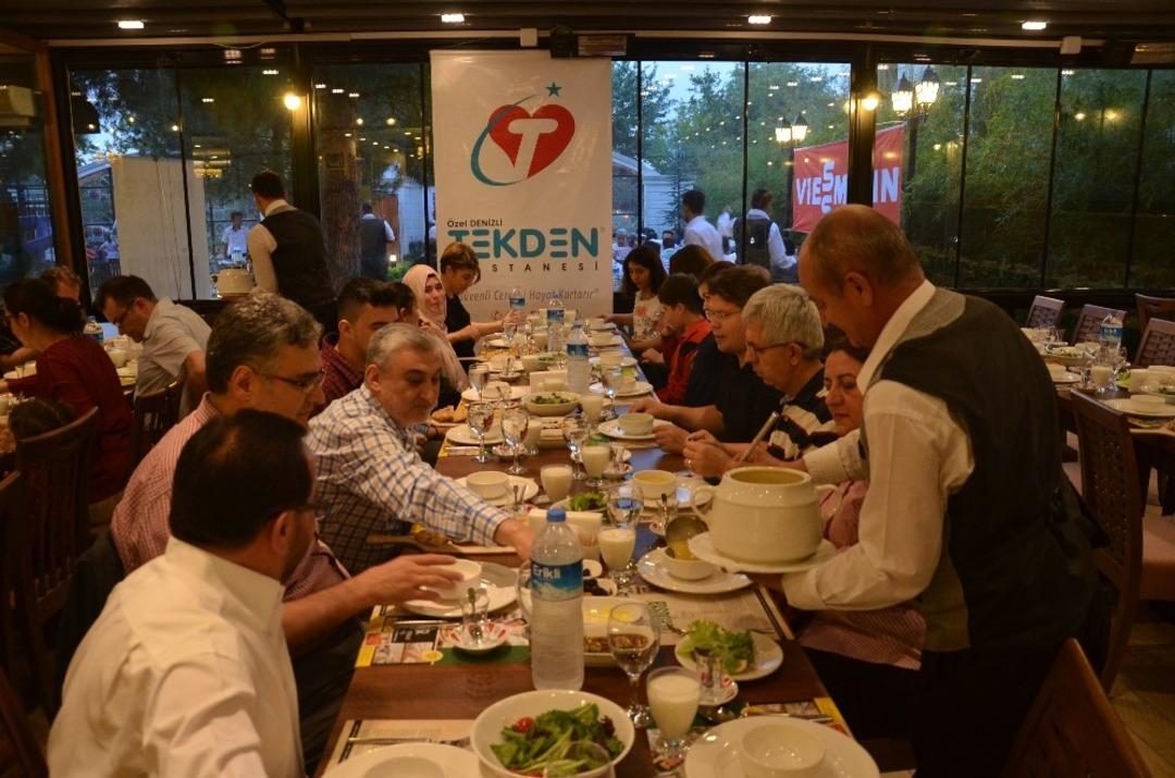 B&ouml;lge hastanesi Tekden&rsquo;den geleneksel iftar buluşması