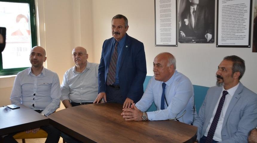 S&ouml;ke Belediye Başkanı Levent Tuncel&rsquo;den İYİ Parti&rsquo;ye ziyaret