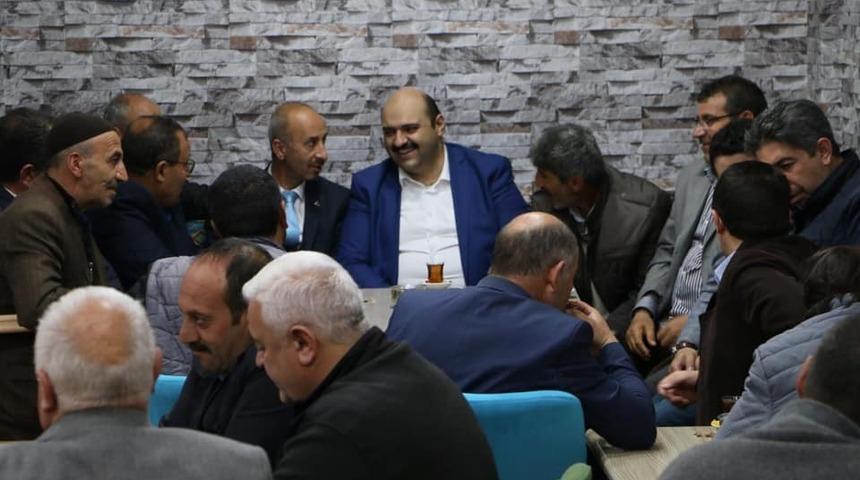 Başkan Orhan istişare turunda