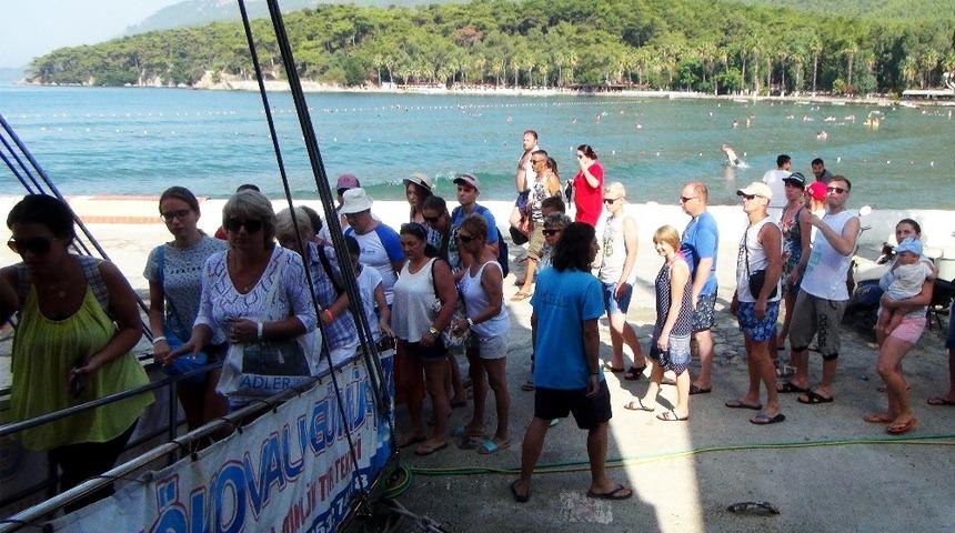 Muğla&rsquo;da turist sayısında y&uuml;zde 25 artış