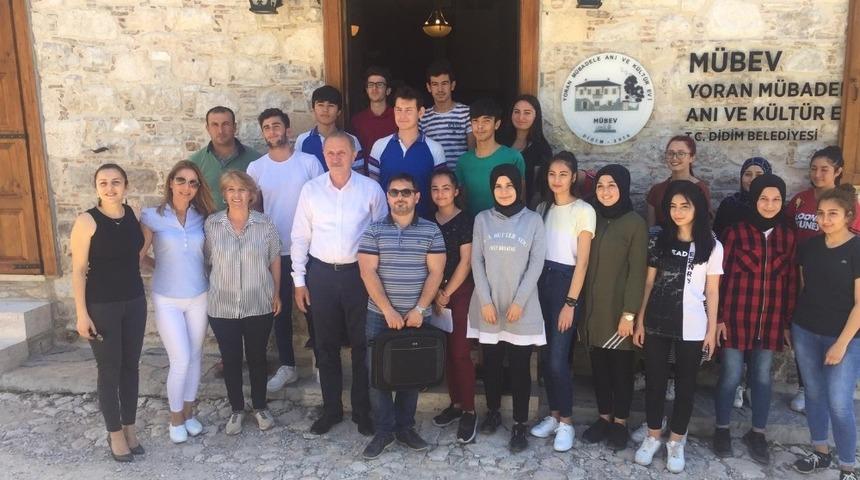 &Ouml;ğrenciler M&Uuml;BEV&rsquo;i ziyaret etti