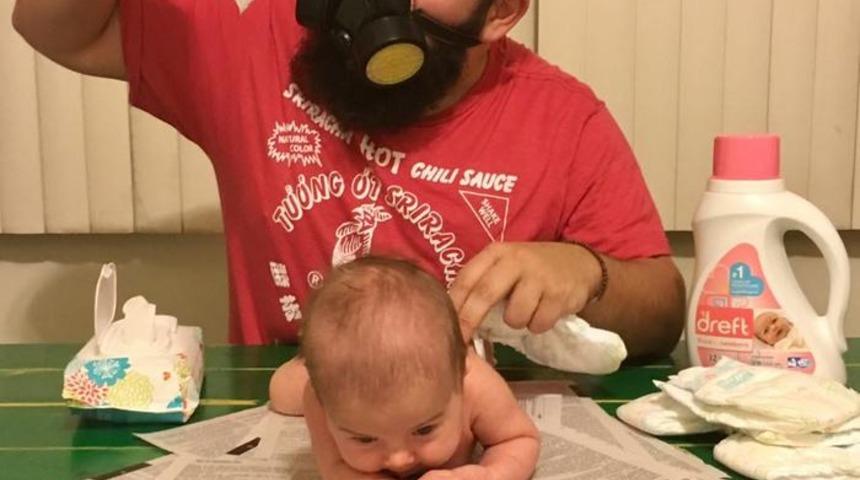 Bu babanın kızıyla ge&ccedil;irdi anlar y&uuml;reğinizi ısıtacak!