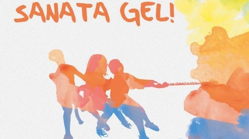 &Ccedil;ocukların eserleri sanatseverlerin beğenisine sunulacak