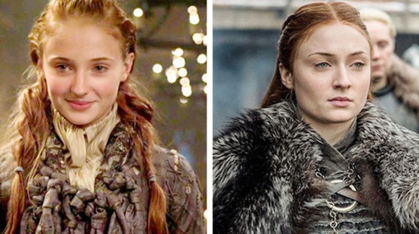 Neydi ne oldular! Game of Thrones oyuncularının şaşırtıcı değişimleri