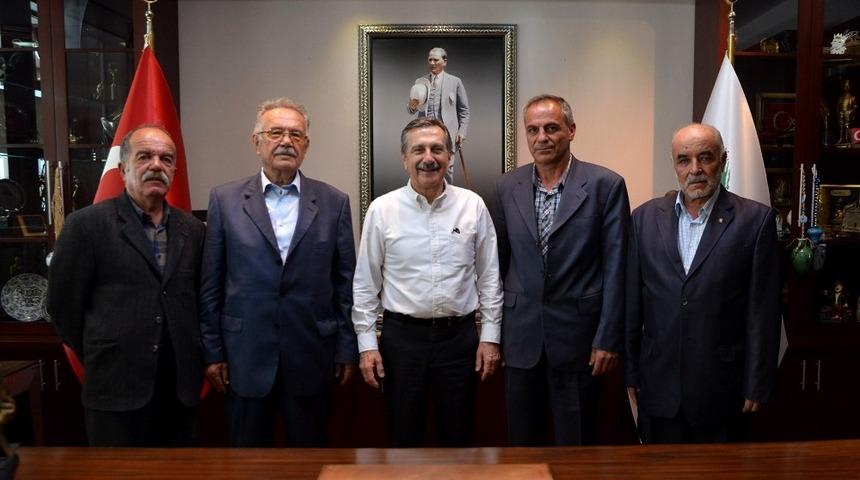 &Ccedil;ifteler ve Mihalı&ccedil;&ccedil;ık CHP&rsquo;den Ata&ccedil;&rsquo;a ziyaret