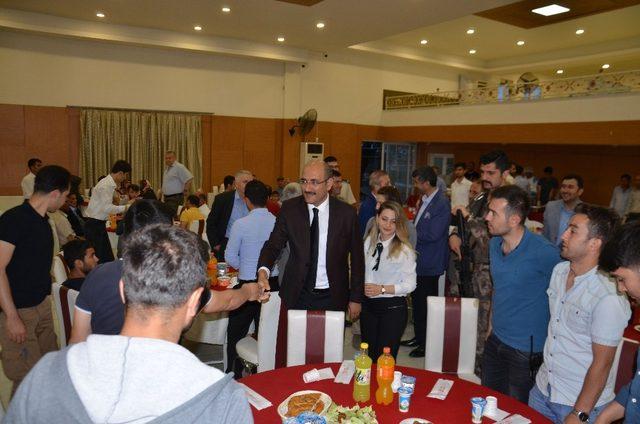 Kaymakam Aydın şehit aileleri ve gaziler onuruna iftar verdi