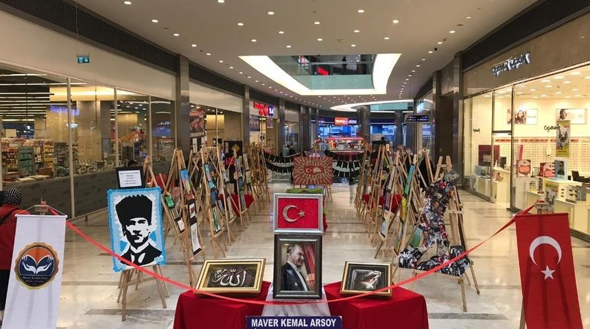 Park Afyon AVM&rsquo;de resim sergisi a&ccedil;ıldı