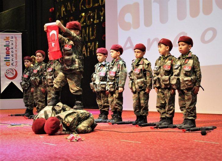 Miniklerin gösterisi, beğeniyle izlendi G1