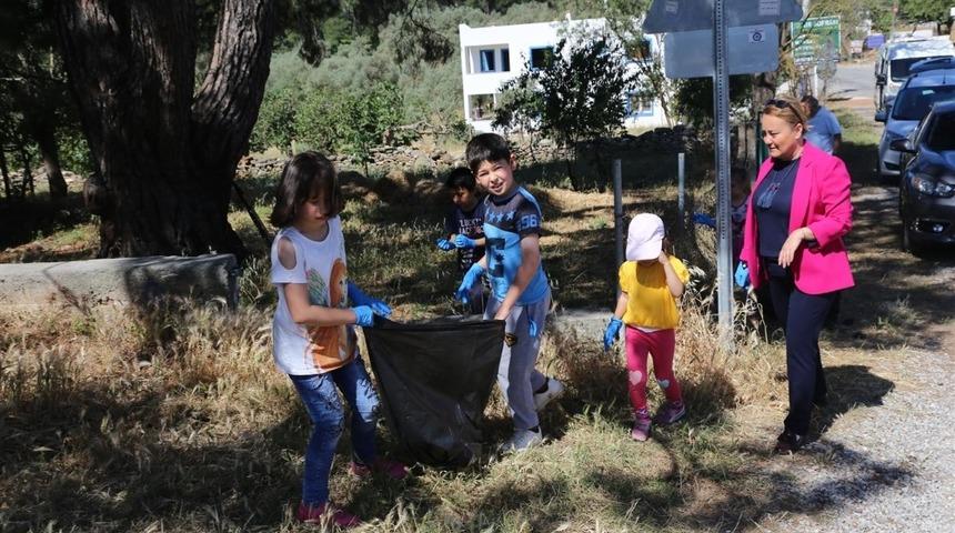 &Ccedil;amlık&rsquo;a &ccedil;evreci tabelalar yerleştirildi