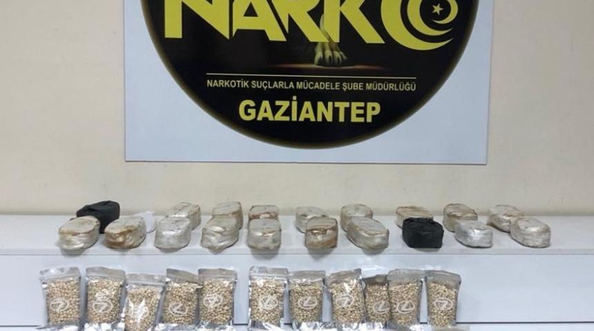 Gaziantep’te uyuşturucu operasyonu: 5 gözaltı