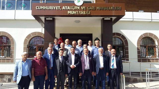 CHP’li Kiraz’dan Yeşilyurt Muhtarlar Derneği’ne ziyaret