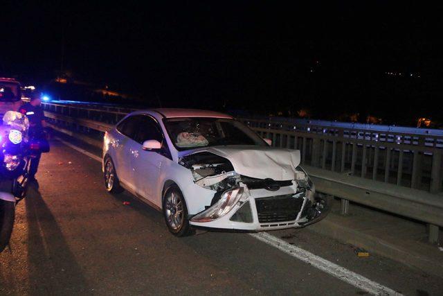 Adıyaman'da üç otomobil çarpıştı: 11 yaralı