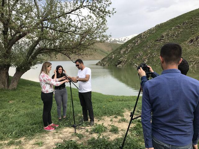 Yüksekovalı öğretmen ve öğrencilerden 'Doğa için söyle' klibi