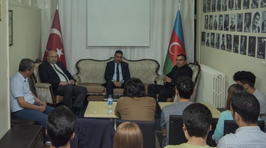 Anadolu &Uuml;niversitesi Azerbaycanlı &ouml;ğrencilerle buluştu