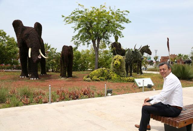 Expo'daki canlı bitkiler küllerinden doğdu