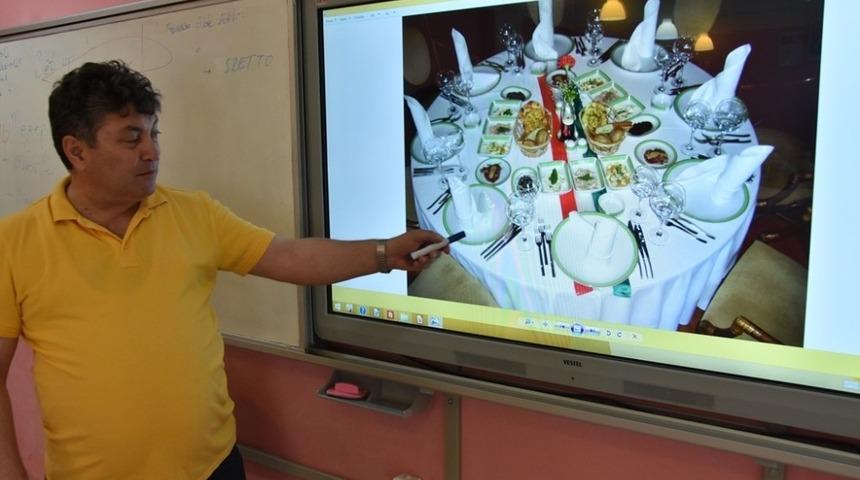 Kayseri’nin tescilli markası Kafe Sinan personeli artık daha profesyonel