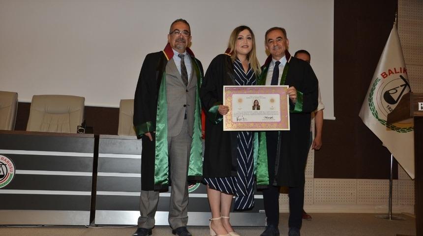 Balıkesir Barosuna 5 yeni avukat