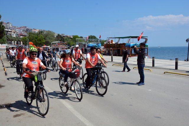 Sinop’ta TEMA’dan ‘Kömür Etme!’ bisiklet turu