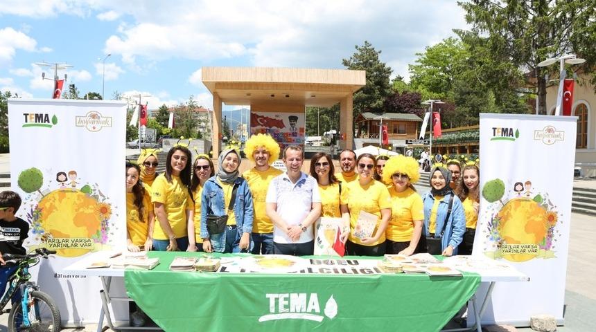 Başkan &Ouml;zcan&rsquo;dan, Arılar Varsa Yarınlar Var projesine destek