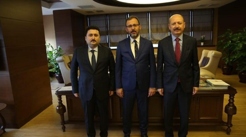 Hasan Avcı,  Ankara&rsquo;da temaslarda bulundu