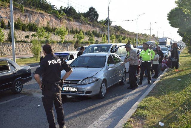 Malatya’da zincirleme trafik kazası
