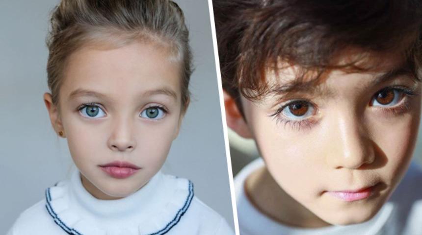 Bu çocuk modelleri tüm dünyayı sarsmaya geliyor! 