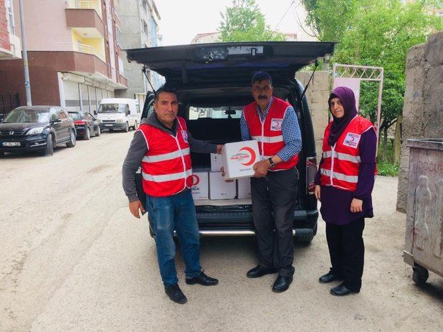 Türk Kızılay’ı Doğubayazıt Şubesi yardımlarına hızlı başladı 2