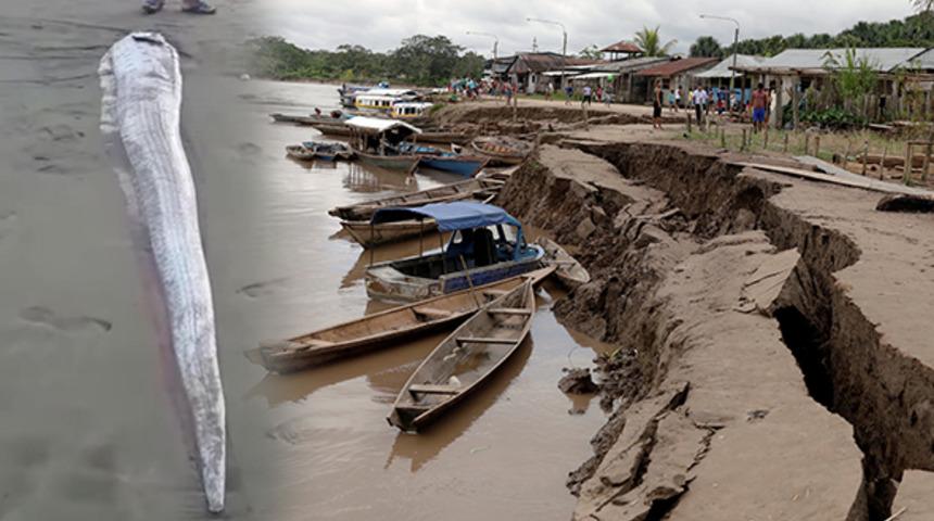 Peru'da şaşırtan görüntü! Daha önce de olmuştu