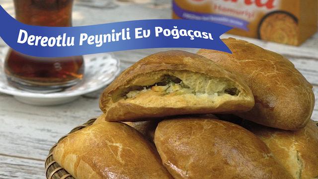 Dereotlu peynirli ev poğaçası