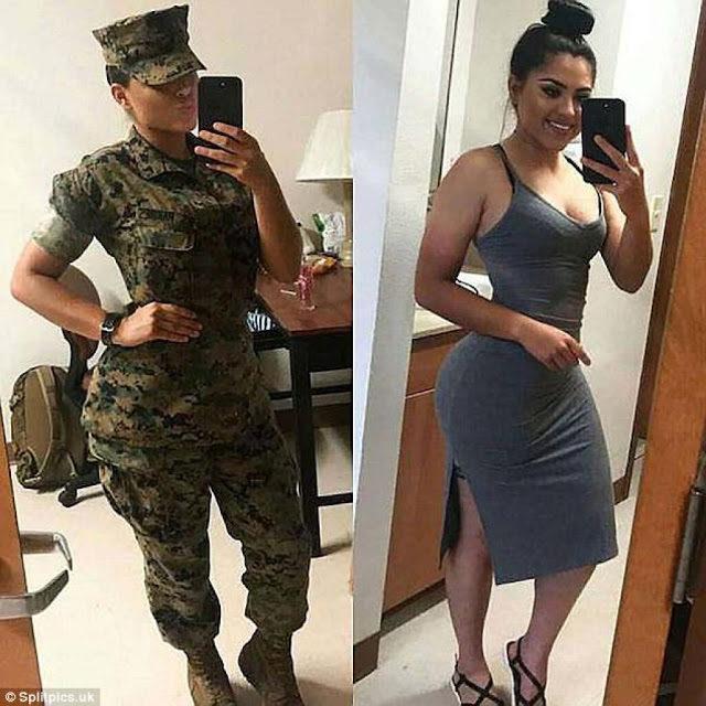 military and very sexy