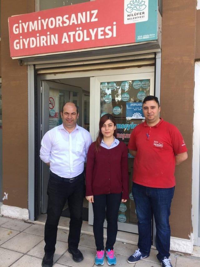 Özhan Gönüllüleri’nden kıyafet bağışı