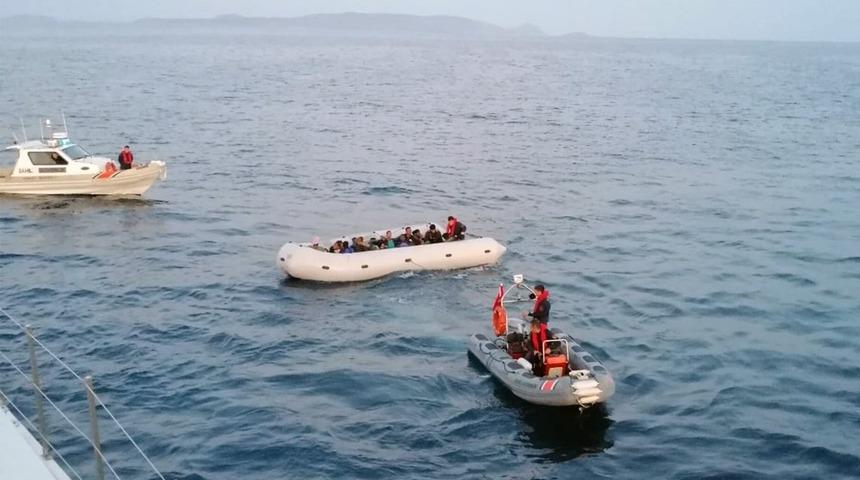 Didim&rsquo;de 25 m&uuml;lteci yakalandı