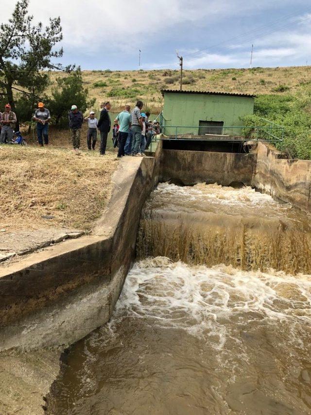 Alaşehir Avşar Barajında sulama sezonu açıldı