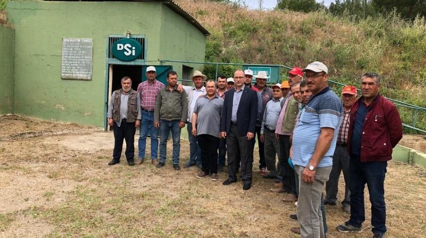 Alaşehir Avşar Barajında sulama sezonu a&ccedil;ıldı