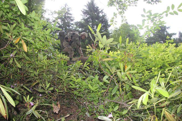 Karadeniz'de, JÖH ve komandoların PKK operasyonu sürüyor