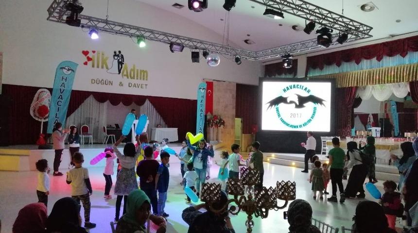 Havacılardan yoksul ailelere ve yetim çocuklara iftar