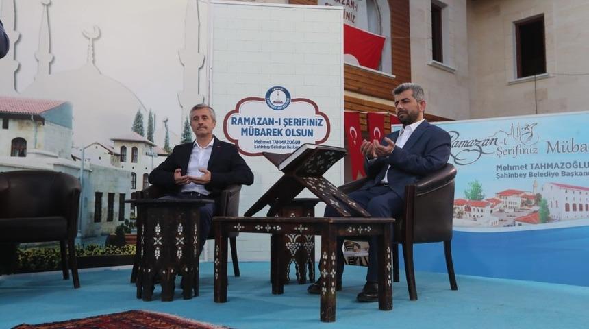 Gaziantep ve Gazzeliler birlikte iftar a&ccedil;tı