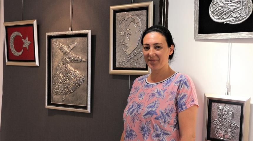 &ldquo;İlkbahar Esintisi&rdquo; karma sergisi Marmaris&rsquo;te a&ccedil;ıldı